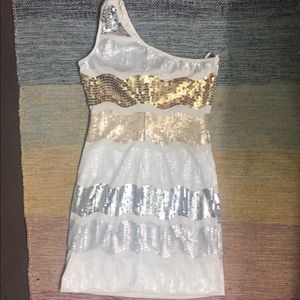 Fredrick’s of Hollywood Gold Sequin Dress
